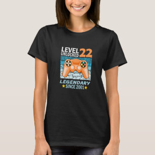 22e verjaardagsgamer, geboren in 2001 Premium T-shirt