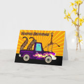 22e, Waarom deze Giraffe is als Grease Lightning,  Kaart (Gele Bloem)