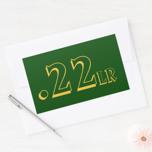 .22lr Ammo Sticker (Envelop)