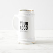 22oz Custom Business Promotional Gift Bierpul (Voorkant links)