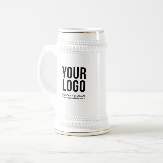 22oz Custom Business Promotional Gift Bierpul (Voorkant links)