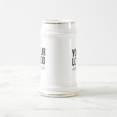 22oz Custom Business Promotional Gift Bierpul (Center)