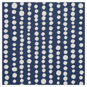 230216 - White on Indigo Blue 001744 Stof