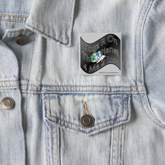 2302-LC01-PK01 VIERKANTE BUTTON 5,1 CM (In situ)