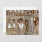 230 Princess Diana Egypt 1992 Briefkaart (Voorkant / Achterkant)
