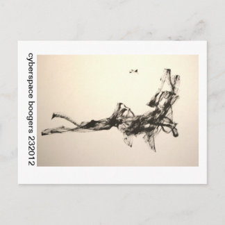 232012 cyberspace boogers briefkaart