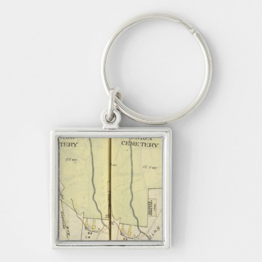 232233 Harrison, Rye Sleutelhanger (Voorkant)