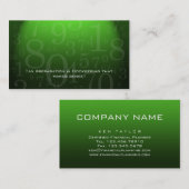 232 Boekhouding - Visitekaartje voor boekhouding G (Voorkant / Achterkant)