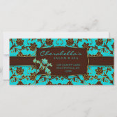 232 Cadeaubonnen Salon Spa Gold Floral (Achterkant)