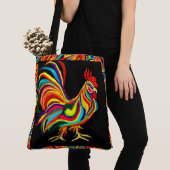 232 - Rooster - Canvas tas (Dichtbij)