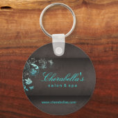 232 Salon Spa Butterfly Sleutelhanger Gift (Voorkant)