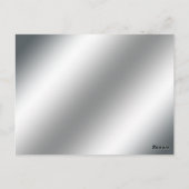 232 Vlinder Briefkaart Tafel Kaart Paarse Zilver (Achterkant)