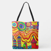 233 - Herinneringen uit Rusland - Canvas tas (Achterkant)