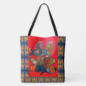 234 - Fishout - Canvas tas (Achterkant)