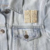 238239 Rogge Vierkante Button 5,1 Cm (In situ)