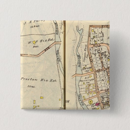 238239 Rogge Vierkante Button 5,1 Cm (Voorkant)