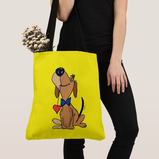 238 - Don Juan the Dog-Canvas tas (Dichtbij)