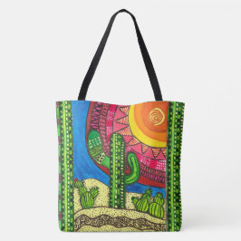 238 - Dringende woestijn - Canvas tas