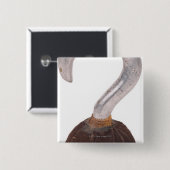 23970387 2 VIERKANTE BUTTON 5,1 CM (Voorkant /achterkant)