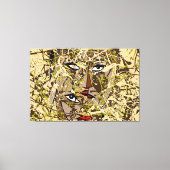 23_006, Gespleten verf Art Canvas Afdruk (Voorkant)