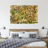 23_008, Gespleten verf Art Canvas Afdruk (Insitu (Slaapkamer))