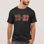 23 23 Basketbal T Shirt (Voorkant)