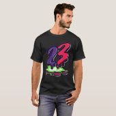 23 afwisselende Bel Air 5s-overeenkomst T-shirt (Voorkant volledig)
