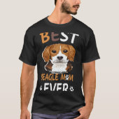 23 Beste Beagle-moeder ooit T-shirt (Voorkant)