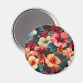 #23 Bloemen patroon Magneet (Voorkant / Achterkant)