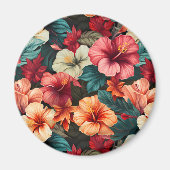 #23 Bloemen patroon Magneet (Voorkant)