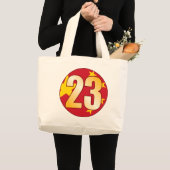 23 CHINA Gold Grote Tote Bag (Voorkant (product))