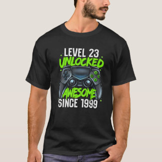 23 dagen durende gamingniveau 23 Geweldige zonde z T-shirt