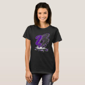 23 Dark Iris 3s gelijkend T-shirt (Voorkant volledig)