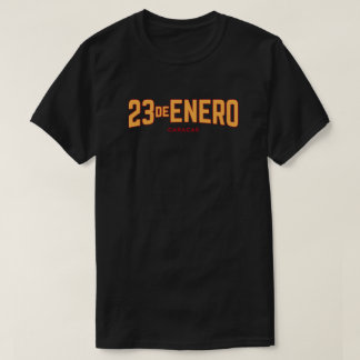 23 de Ener - CARACAS. Amarillo T-shirt