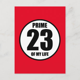 23 De primeur van mijn leven Briefkaart