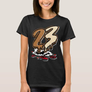 23 Drip Desert Elephant 3s overeenkomend met T-shirt