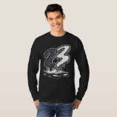 23 Drip Low Panda Zwart Wit Matching T-shirt (Voorkant volledig)