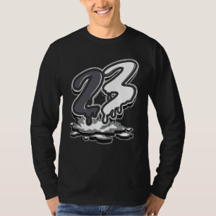 23 Drip Low Panda Zwart Wit Matching T-shirt
