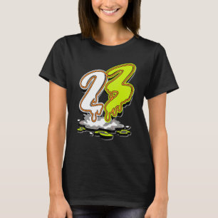 23 Drip Og Visionaire Volt 1s Uniseks Overeenkomen T-shirt