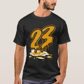 23 Drip OG Yellow Toe 1s Matching T-shirt (Voorkant)