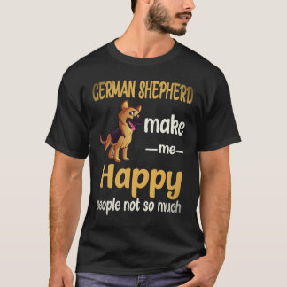 23 Duitse Herders maken me gelukkig Mensen niet zo T-shirt