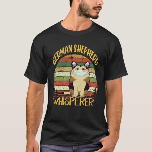 23 Duitse Herdersfluisteraar Duitse Herder T-shirt (Voorkant)