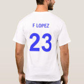 23 - F Lopez T-shirt (Achterkant)