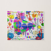 23 februari, Birthday Jigzaag Puzzle Legpuzzel (Horizontaal)