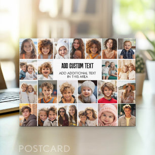 23 Fotocollage met tekstvak Briefkaart