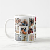 23 Fotocollage Sjabloon Maak je eigen plezier Koffiemok (Links)