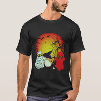 23 Guinese biggetje halloween pompoen T-shirt