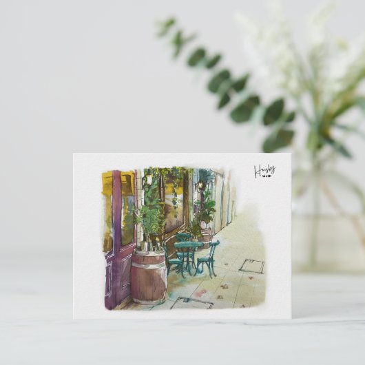 23 : Harris straat 2 Briefkaart (Staand voorkant)