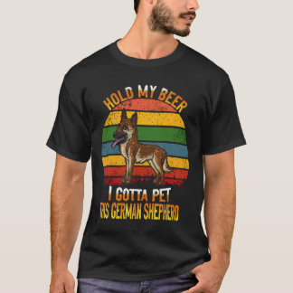 23 Hou Mijn Bier Even Vast Ik Moet Deze Duitse Her T-shirt