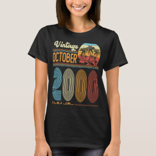 23 jaar geboortedag oktober 2000 Vrouwen T-shirt